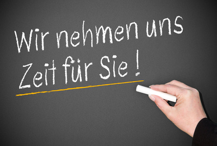 Zeit für Sie Zeit für Sie